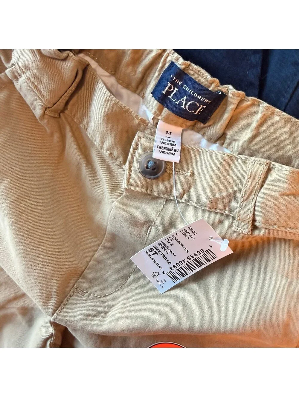 The Children’s Place Navy Blue and Khaki Shorts Bundle 5T